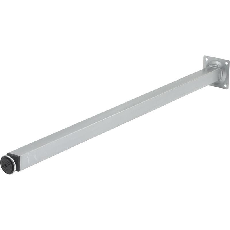 BORDSBEN MATTFÖRKROMAD 25X25X600MM