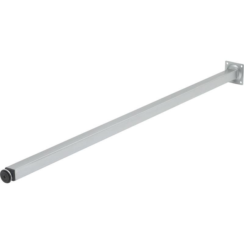 BORDSBEN MATTFÖRKROMAD 25X25X900MM