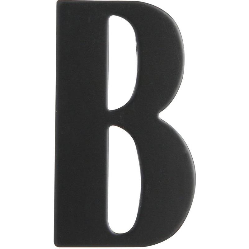 BREVLÅDEBOKSTAV B MILLERS SVART