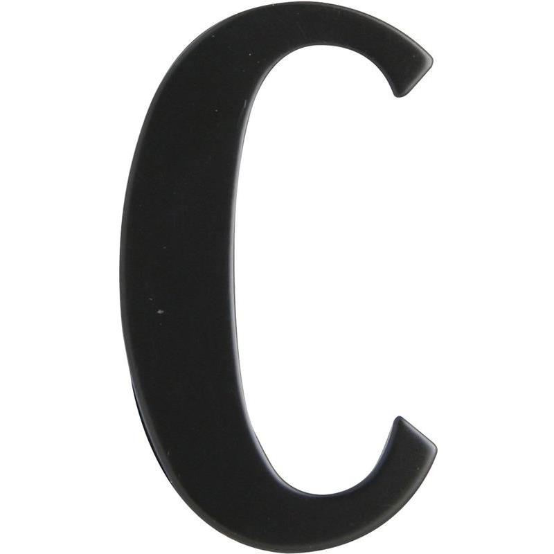 BREVLÅDEBOKSTAV C MILLERS SVART