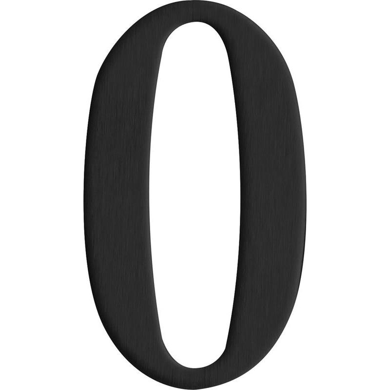 BREVLÅDESIFFRA 0 MILLERS SVART