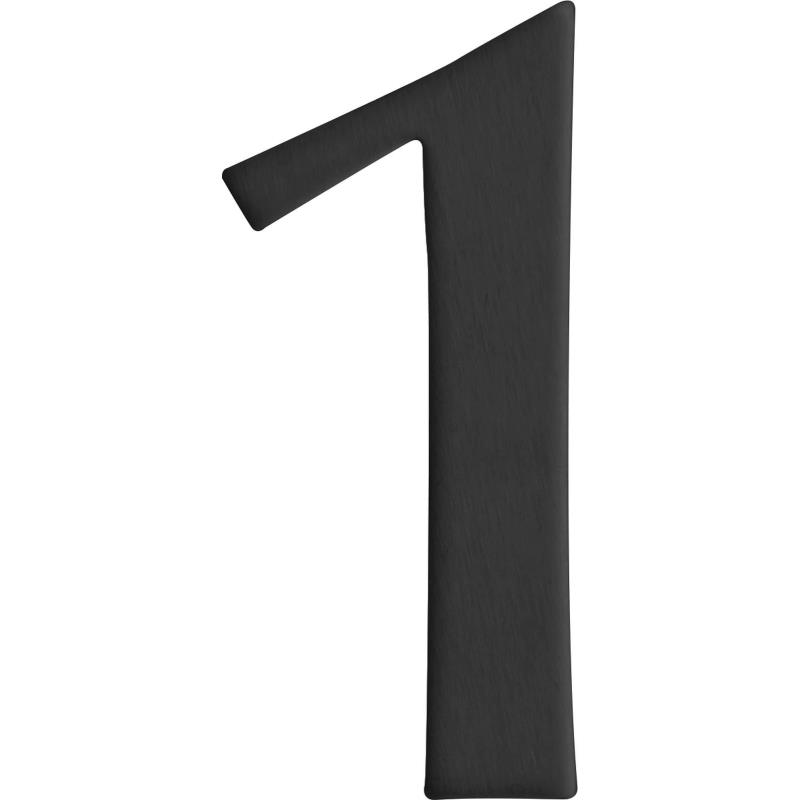 BREVLÅDESIFFRA 1 MILLERS SVART