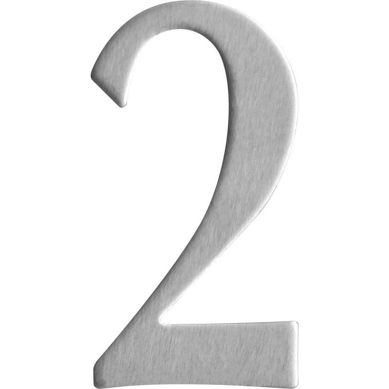 BREVLÅDESIFFRA 2 MILLERS ROSTFRI