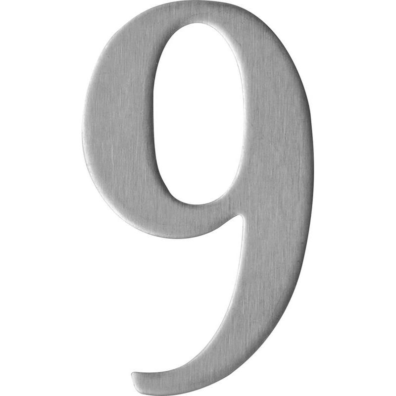 BREVLÅDESIFFRA 9 MILLERS ROSTFRI