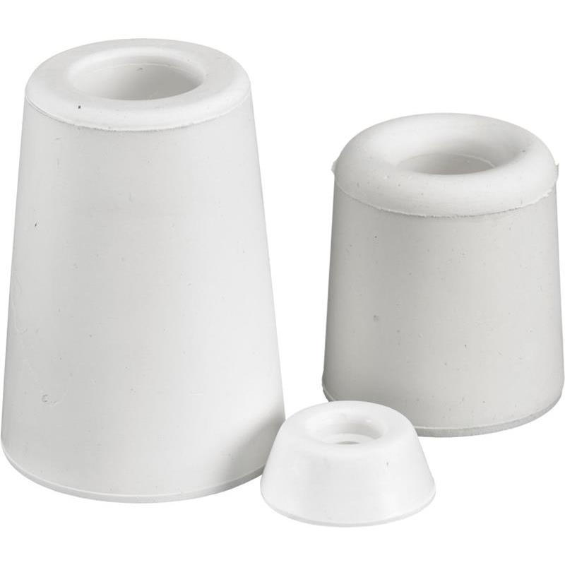 DÖRRSTOPP MILLERS GUMMI VIT 30X33MM