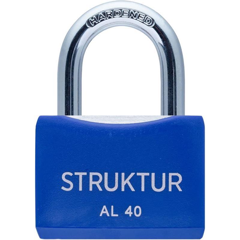 HÄNGLÅS MILLERS ALUMINIUM BLÅ 40