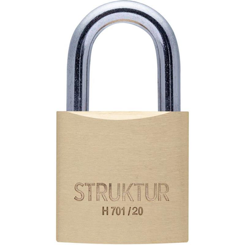 HÄNGLÅS MILLERS MÄSSING H 701/20