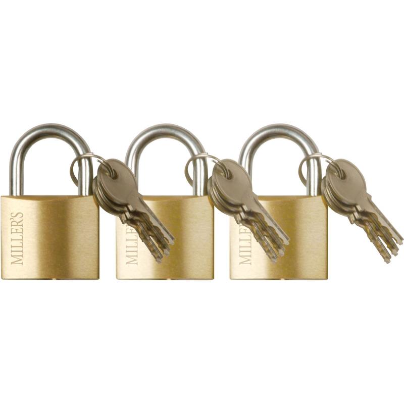 HÄNGLÅS MILLERS MÄSSING H 701/40