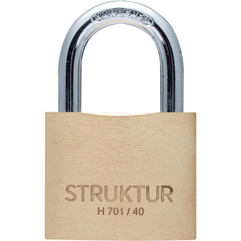 HÄNGLÅS MILLERS MÄSSING H 701/40LL