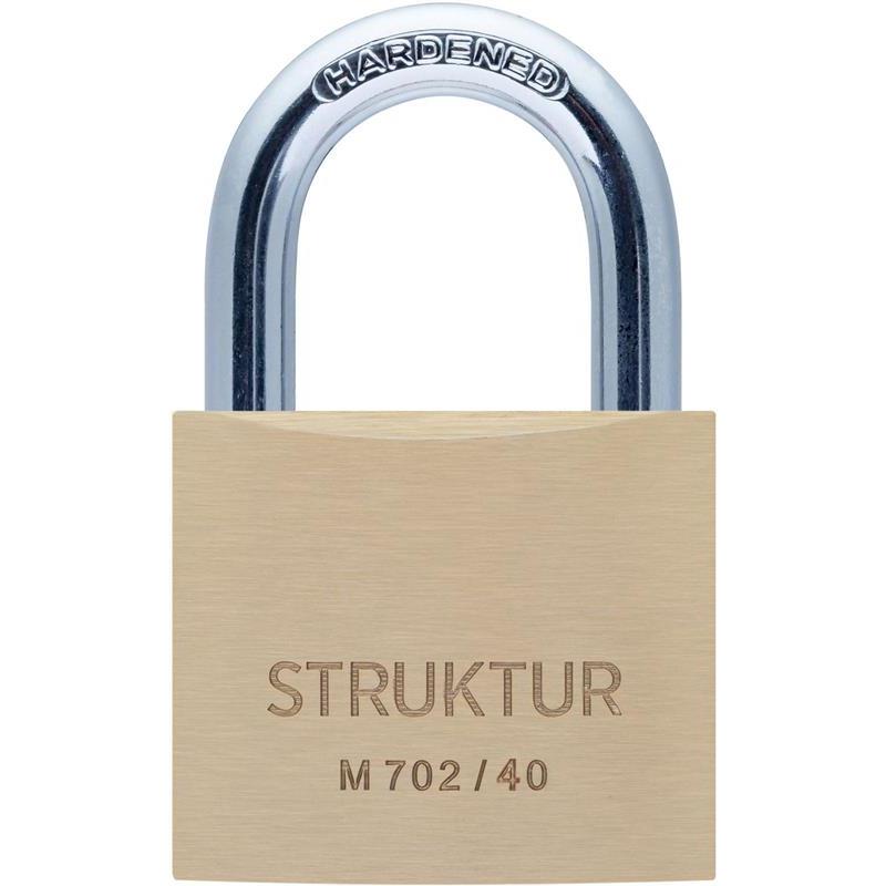 HÄNGLÅS MILLERS MÄSSING M 702/40