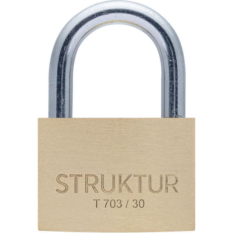 HÄNGLÅS MILLERS MÄSSING T 703/30