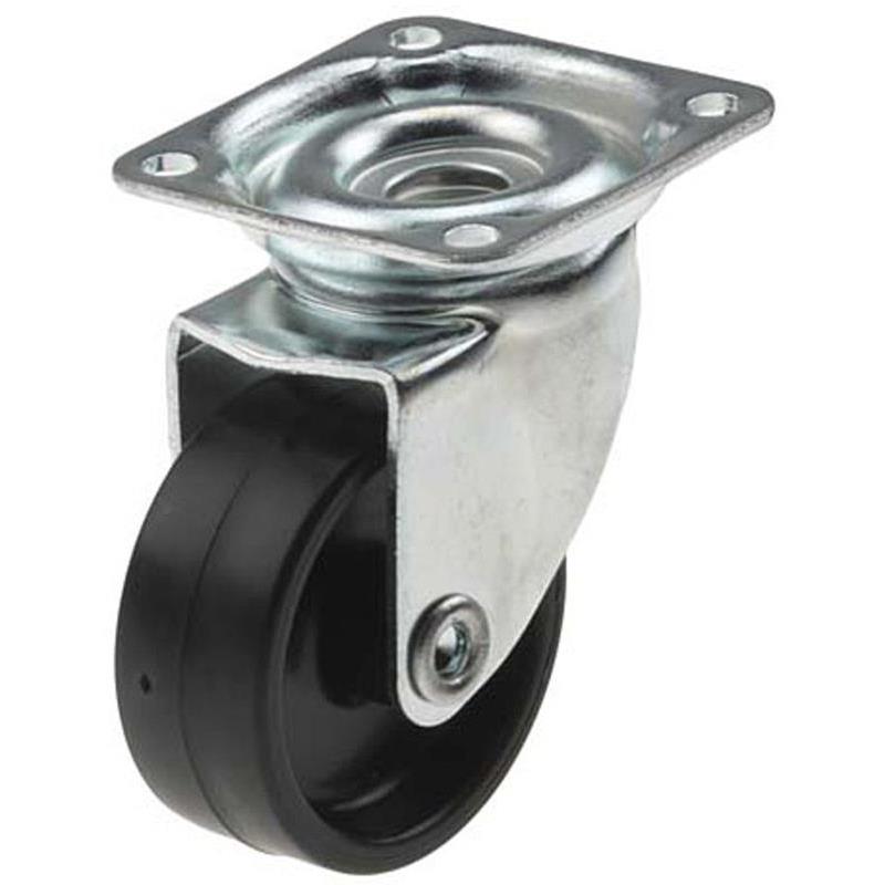 LÄNKHJUL MED PLATTA MILLERS SVART