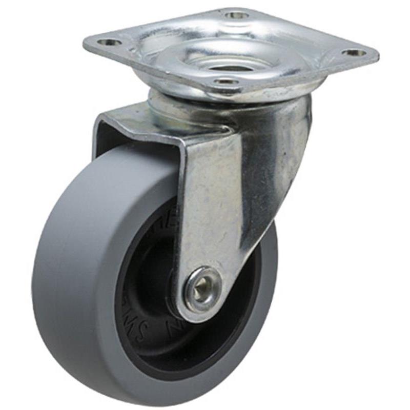 LÄNKHJUL MILLERS GUMMI GRÅ 50MM