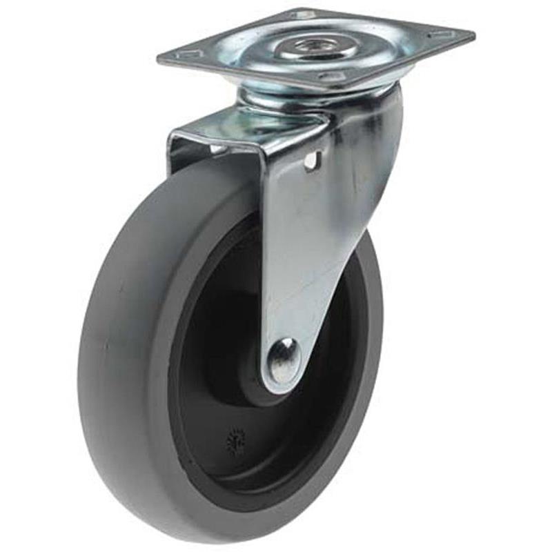 LÄNKHJUL MILLERS MED PLATTA GUMMI