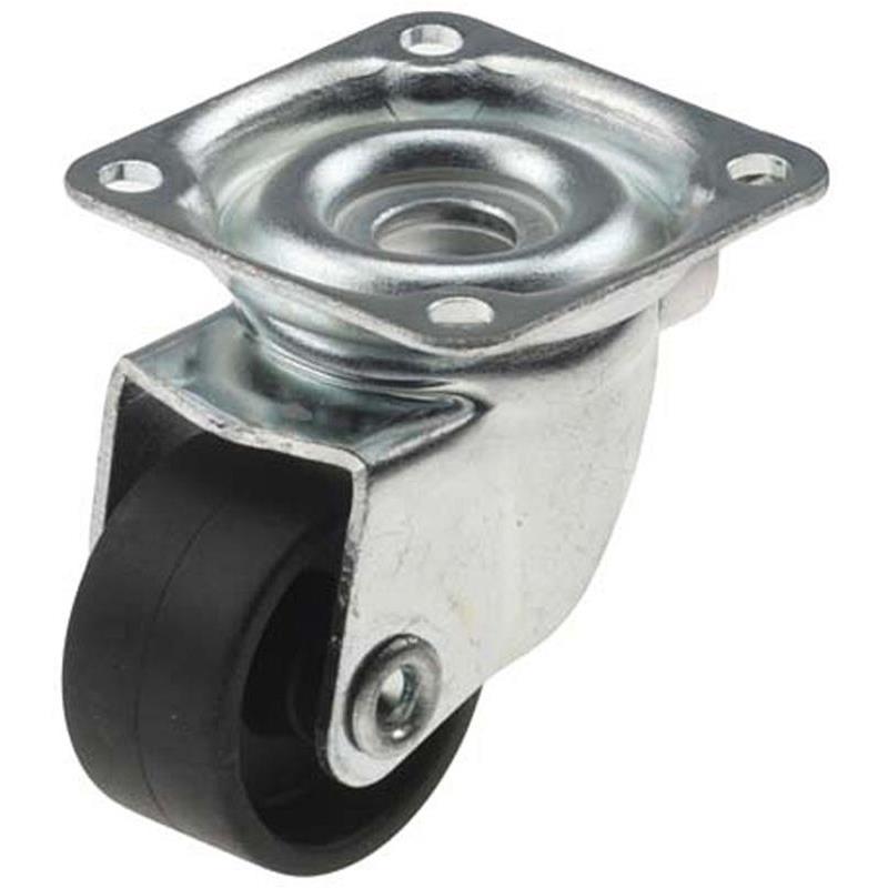 LÄNKHJUL MILLERS MED PLATTA SVART