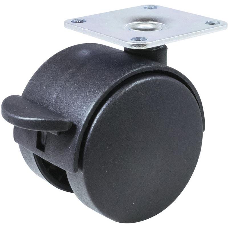 MÖBELHJUL MILLERS MED PLATTA OCH