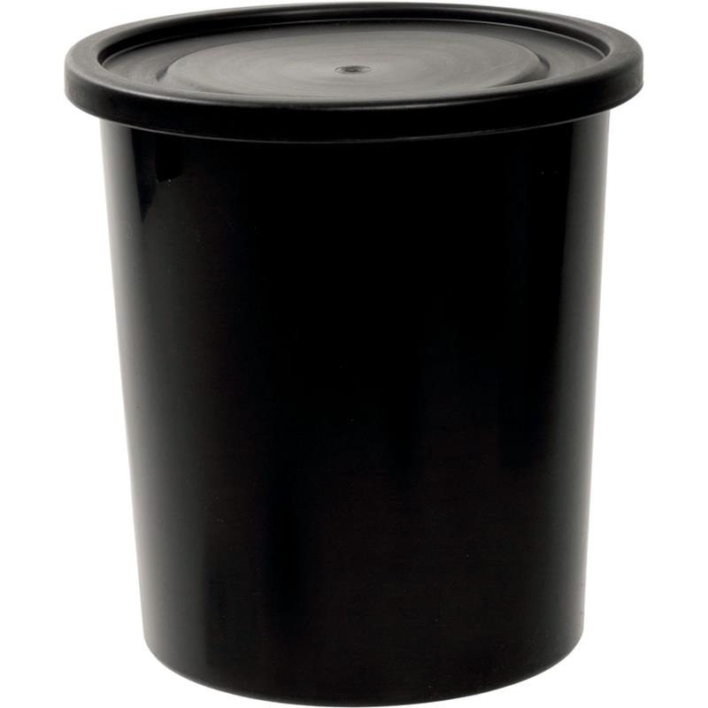 Plasttunna med lock