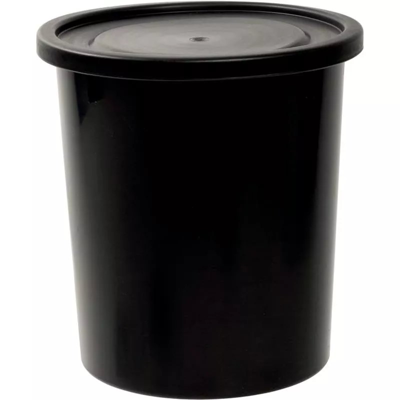 Plasttunna med lock