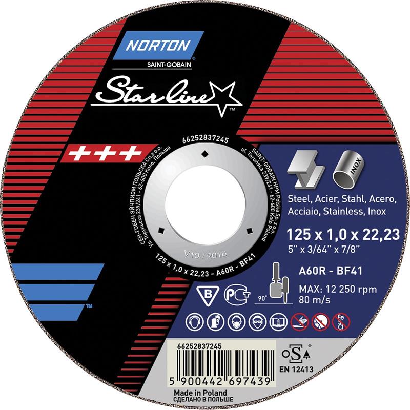 KAPSKIVA 125X2,5X22 STARLINE