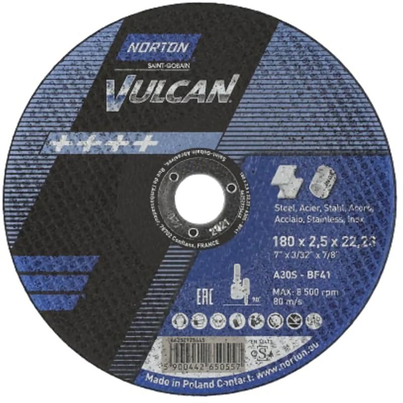 KAPSKIVA VULCAN T41 180X2,5X22