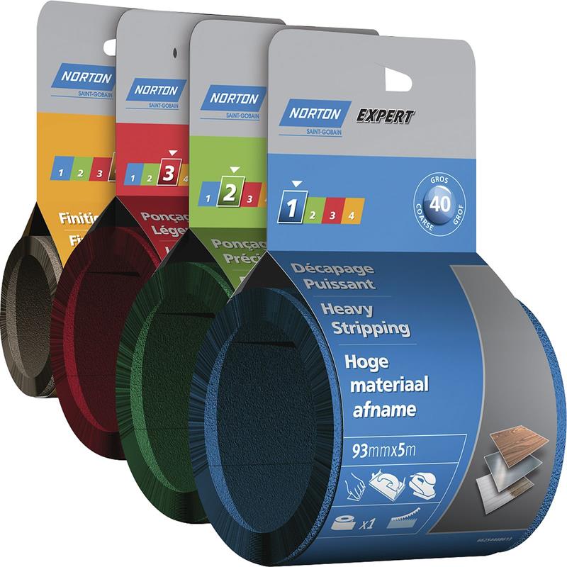 RULLE MED KARDBORRE 93MMX5M P180