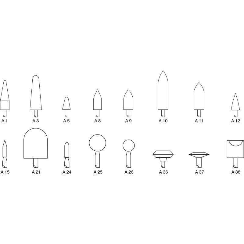 SLIPSTIFT A36 40X10 86A60PVS