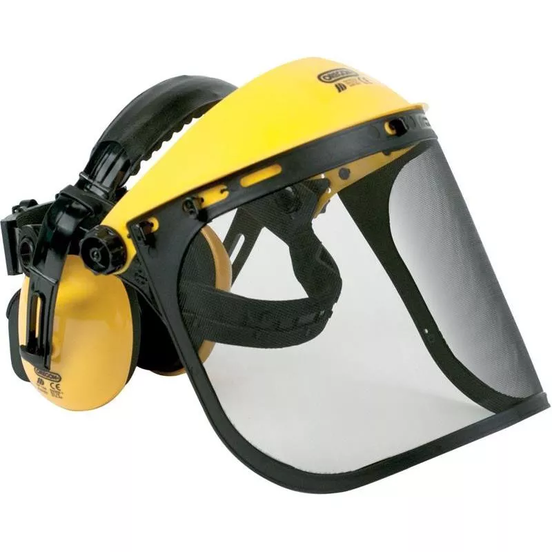 HÖRSELSKYDD M STÅLNÄTSVISIR