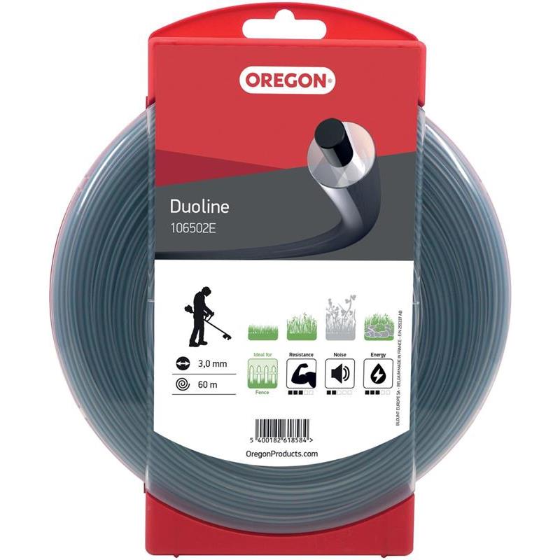 TRIMMERTRÅD DUO LINE 3,0MM 60M