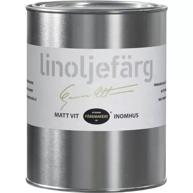 Linoljefärg för inomhusbruk