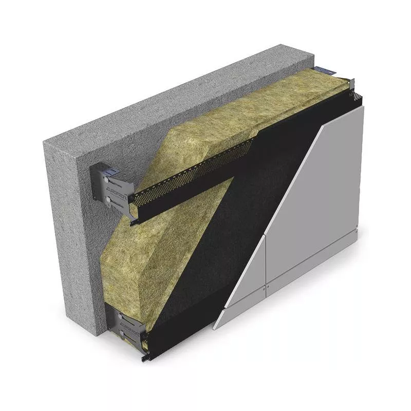 Väggskiva med vindskydd