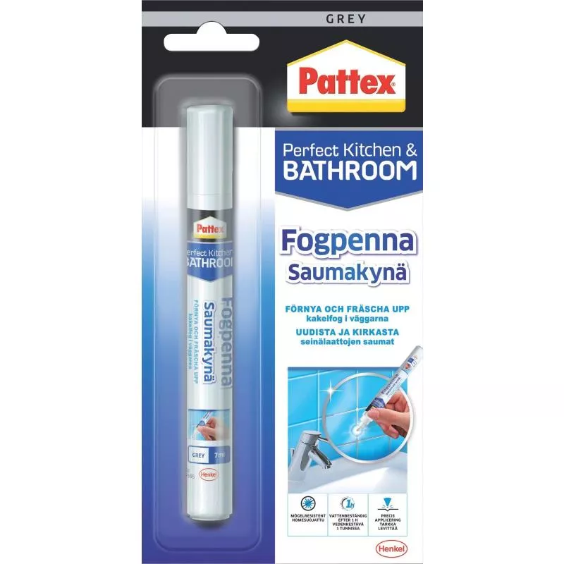 FOGPENNA PATTEX GRÅ 7ML