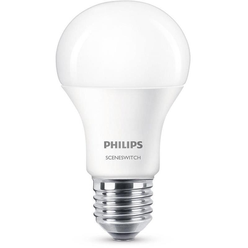 LEDLAMPA PHILIPS CLA GLAS E27 A60