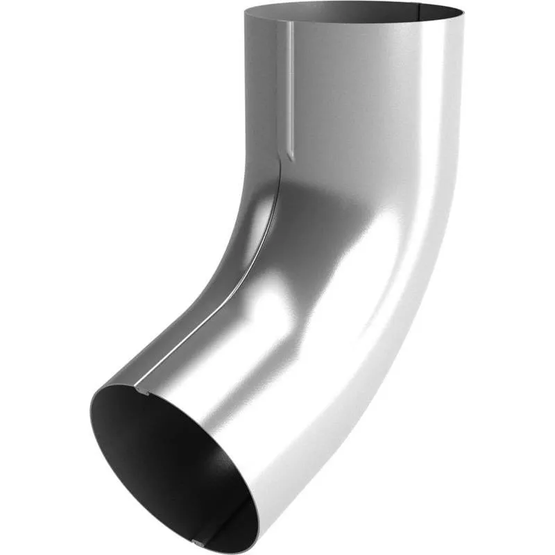 RÖRVINKEL 90/70GR PL45 SILVERMETALLIC