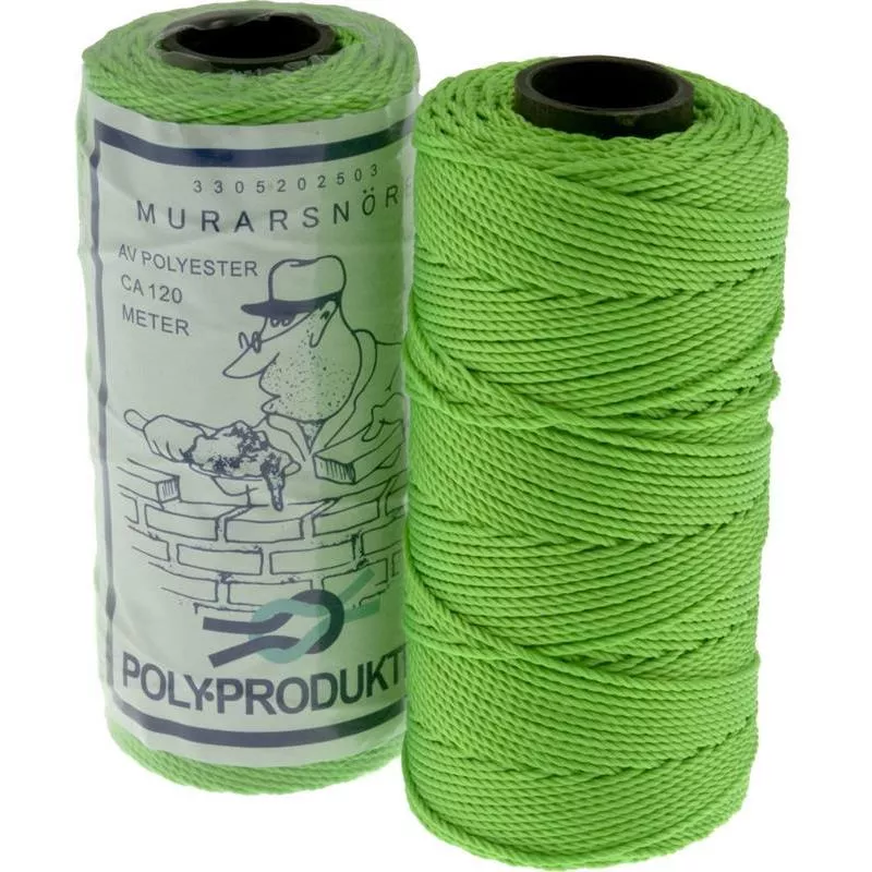 Murarsnöre Tvinnad polyester