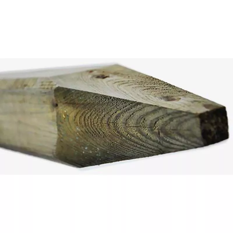 Stolpe 70x70 spetsig