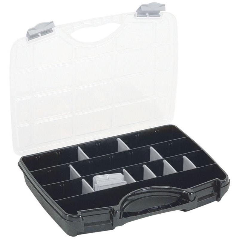 SORTIMENTBOX A45 RAACO SVART/ SILVER