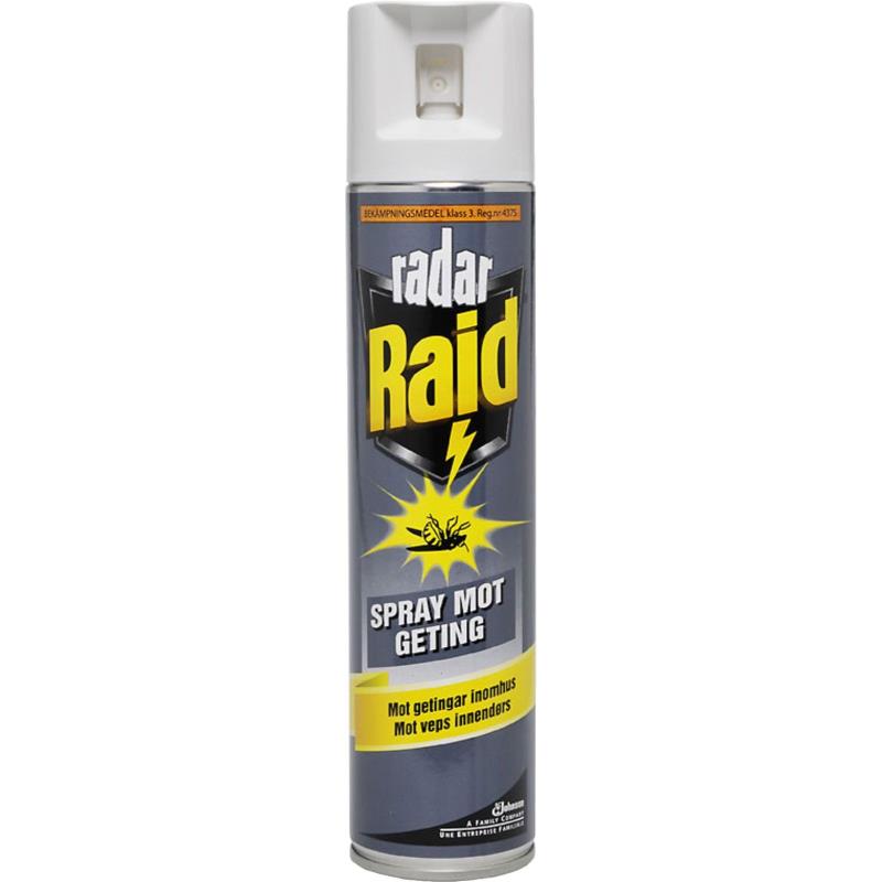 INSEKTSSPRAY RAID BY RADAR MOT