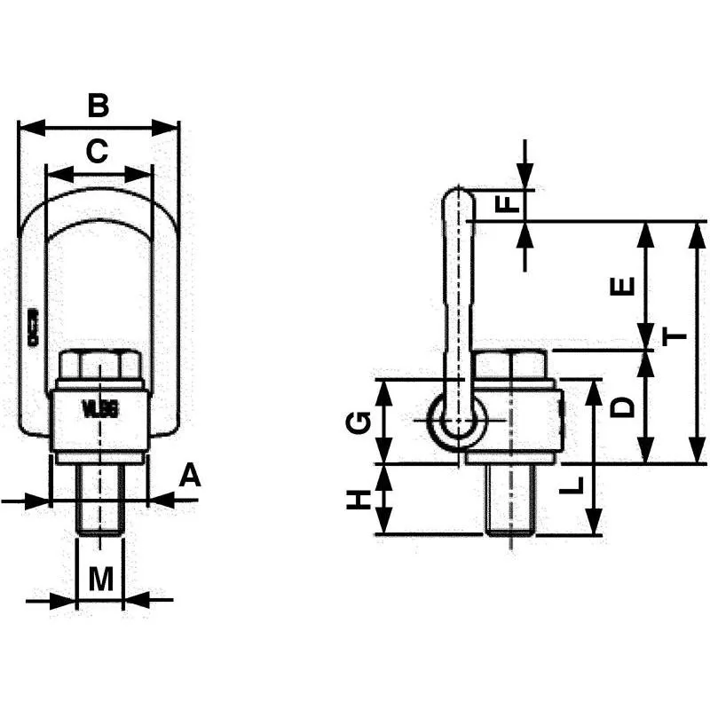 LYFTÖGLA MED TAPP VLBG+ M16 2T