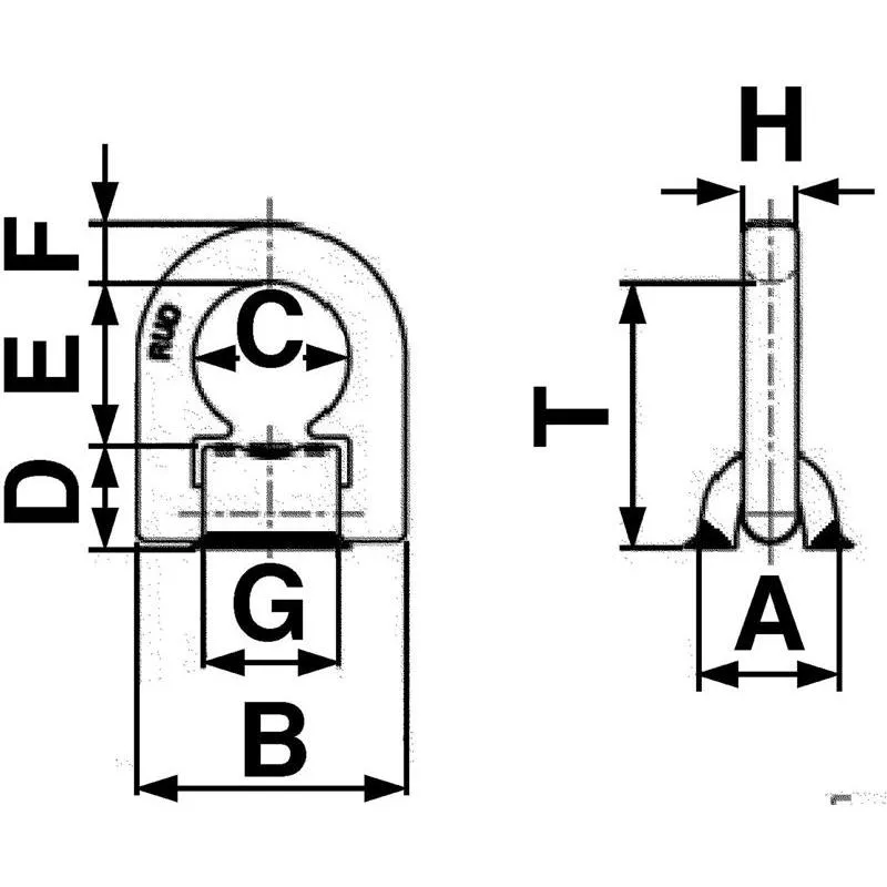 LYFTÖGLA SVETSBART VLBS