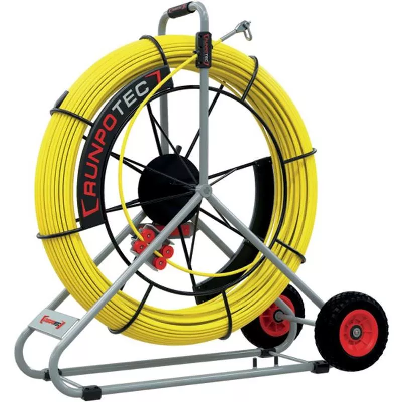 DRAGFJÄDER GLASFIBER 120M 9MM