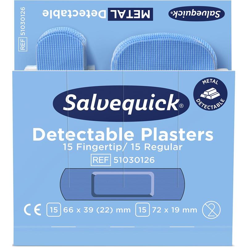 Detekterbara plåster