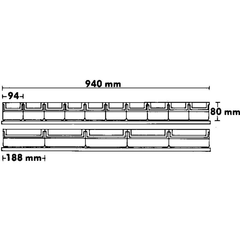 LAGERLÅDA 4531-BLÅ