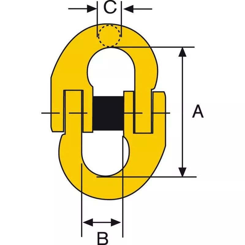 KOPPLINGSLÄNK KL8 13MM