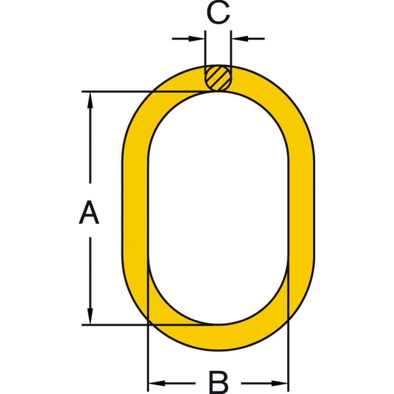 ÖGLA 1-2 PART KL8 WLL 1,25T