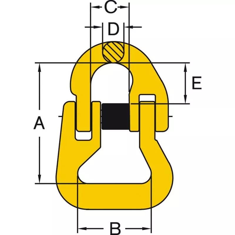 RUNDSLINGSKOPPLING KL8 13MM