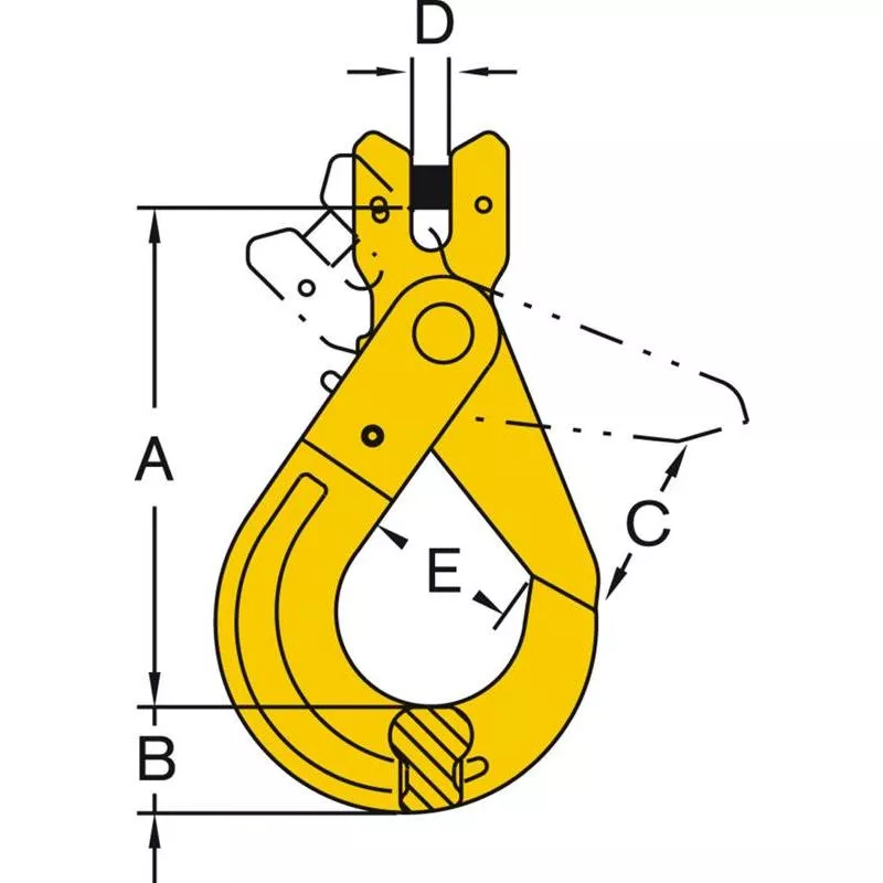 SÄKERHETSKROK GFL KL8 13MM