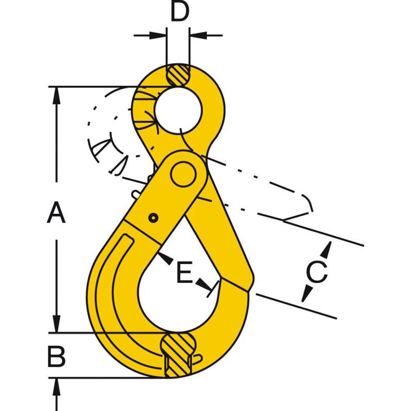 SÄKERHETSKROK KL8 7-8MM