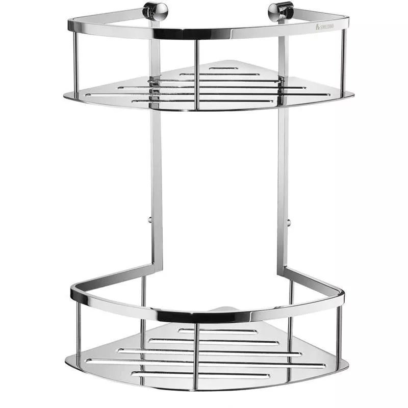 Hörnduschkorg dubbel symetrisk