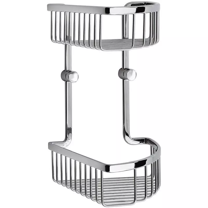 Hörnduschkorg dubbel