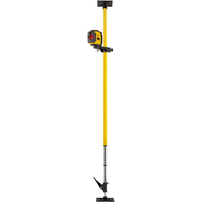 Teleskopstativ LT30 i alu för lasrar, 20-365 cm